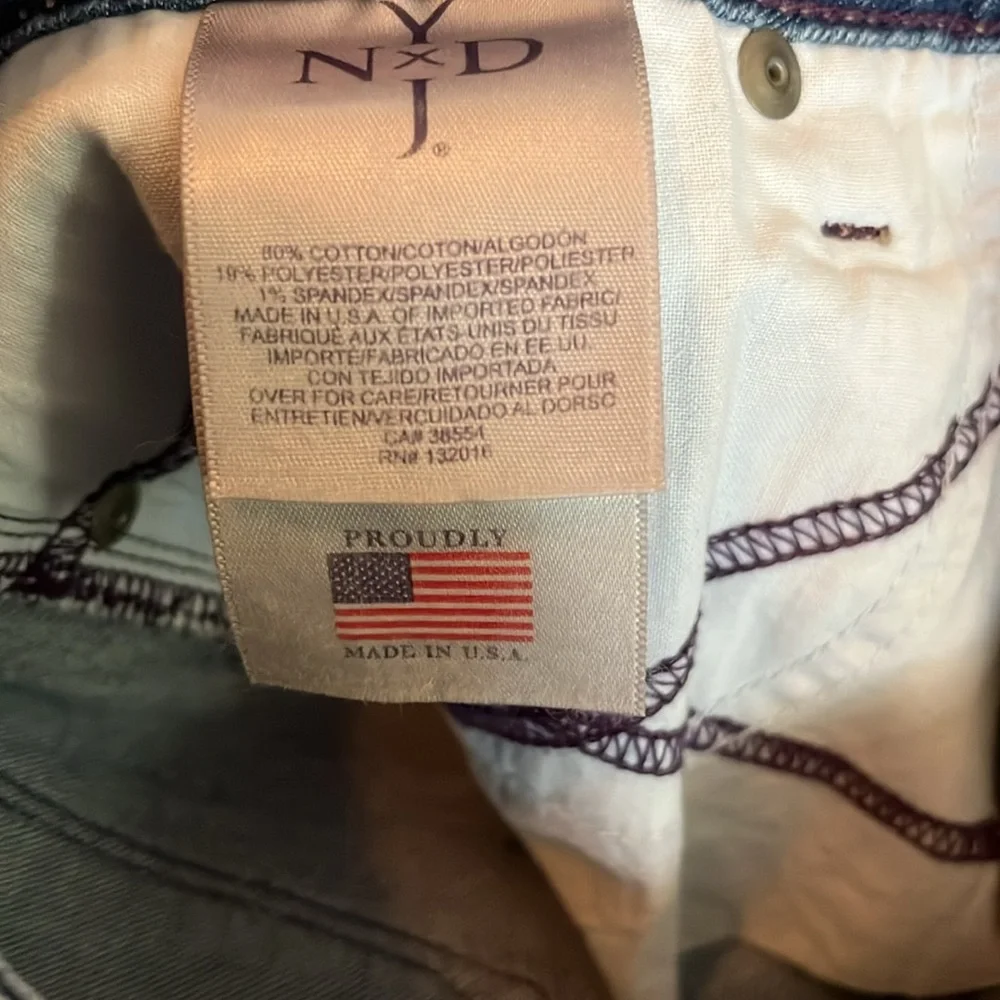 NYDJ Mini Boot Denim Jeans
